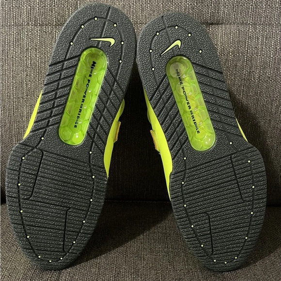 Nike Romaleos 2 Volt Green Weightlifting Shoes 476927-700 Size 12 - Picture 7 of 7